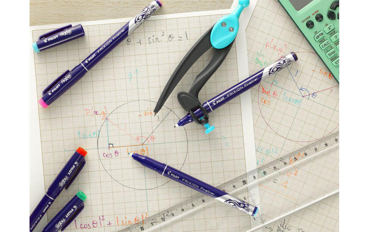 Pilot FriXion Fineliner 0,45 mm – rot