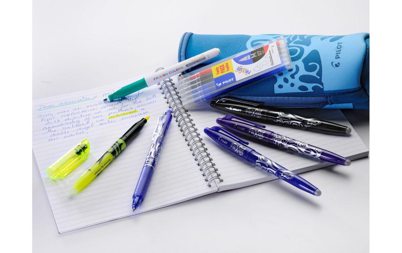 Pilot FriXion Light Textmarker Blau – Keilspitze, 3,3 mm, radierbar