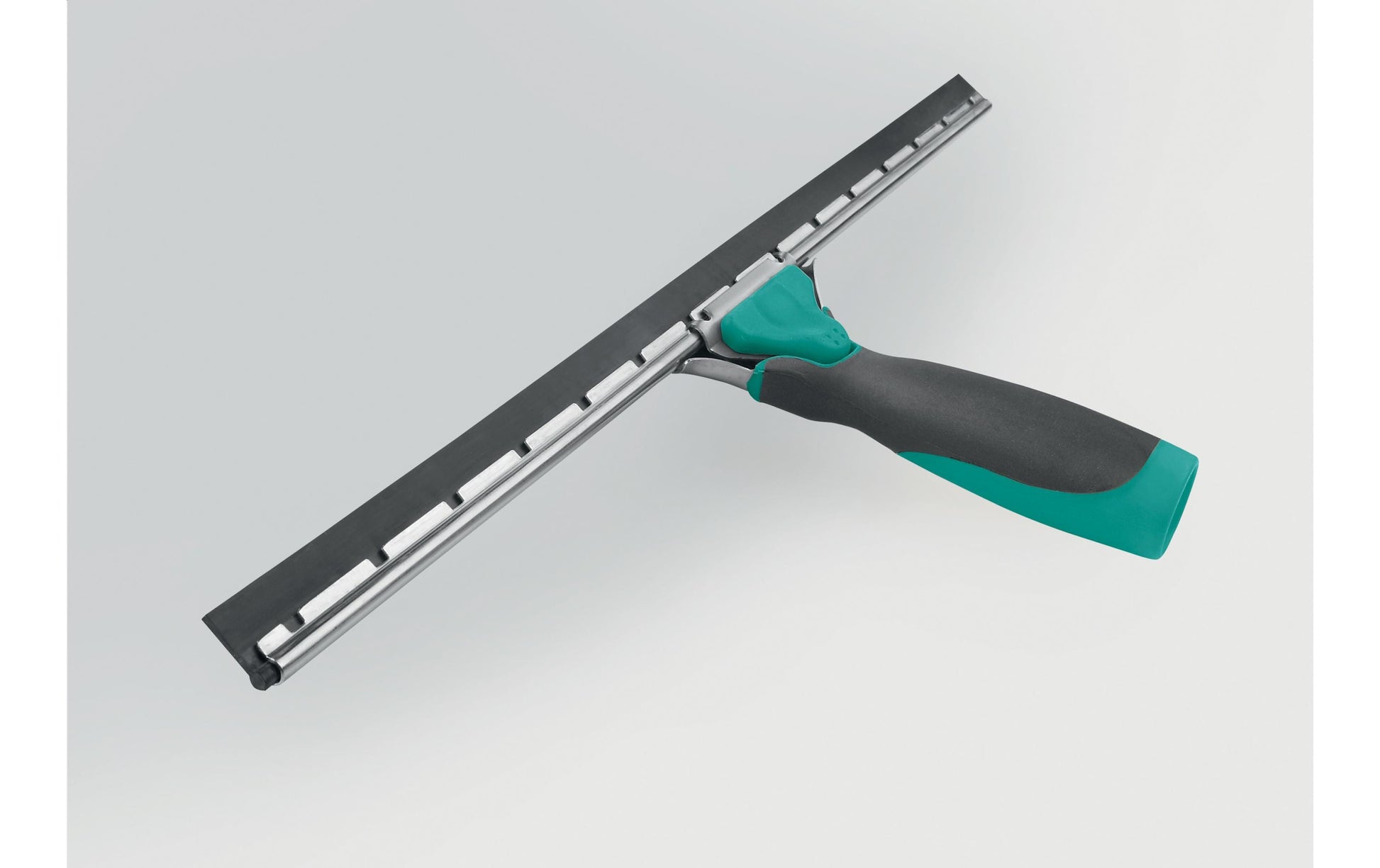 Leifheit Flachwischer Professional 59115 – 45 cm, Edelstahl/Gummi, Schwarz