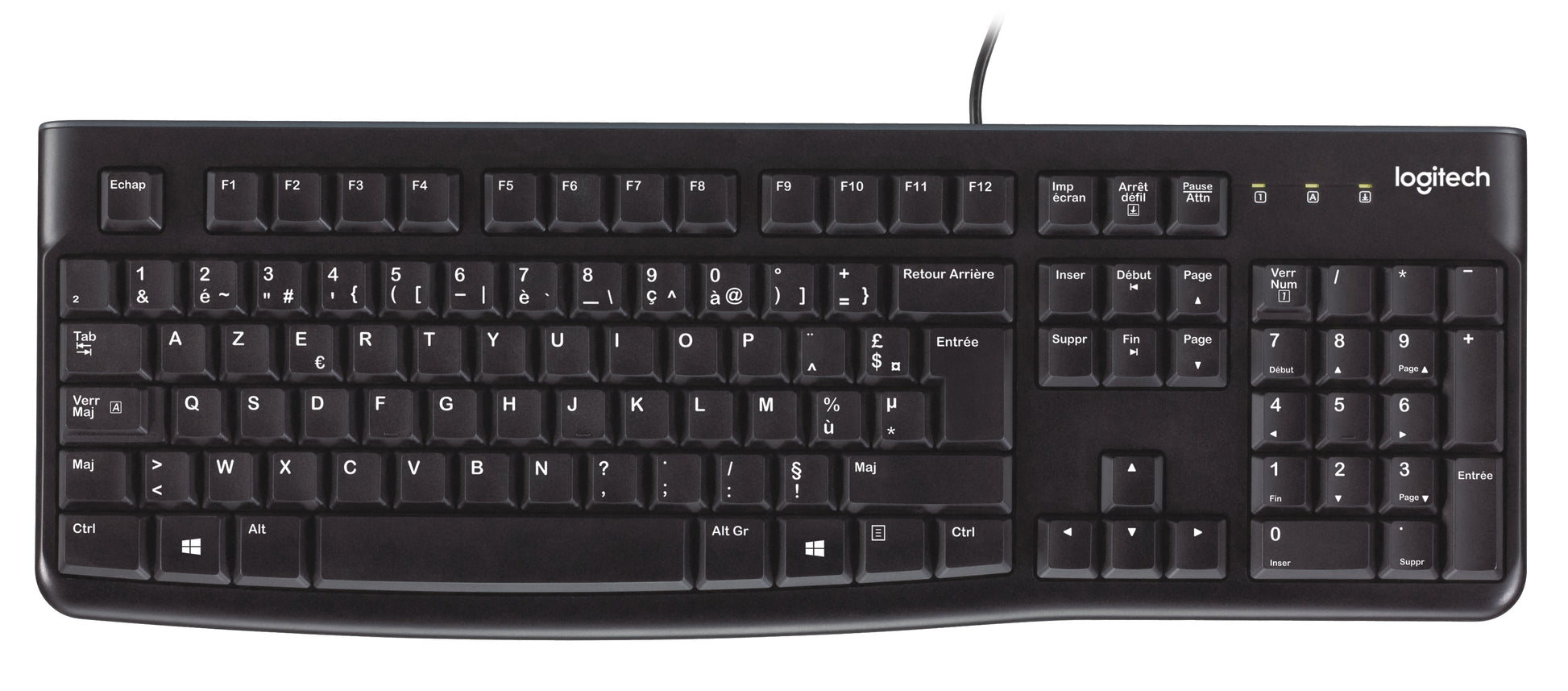 Logitech K120 – Tastatur, FR-Layout (FR)