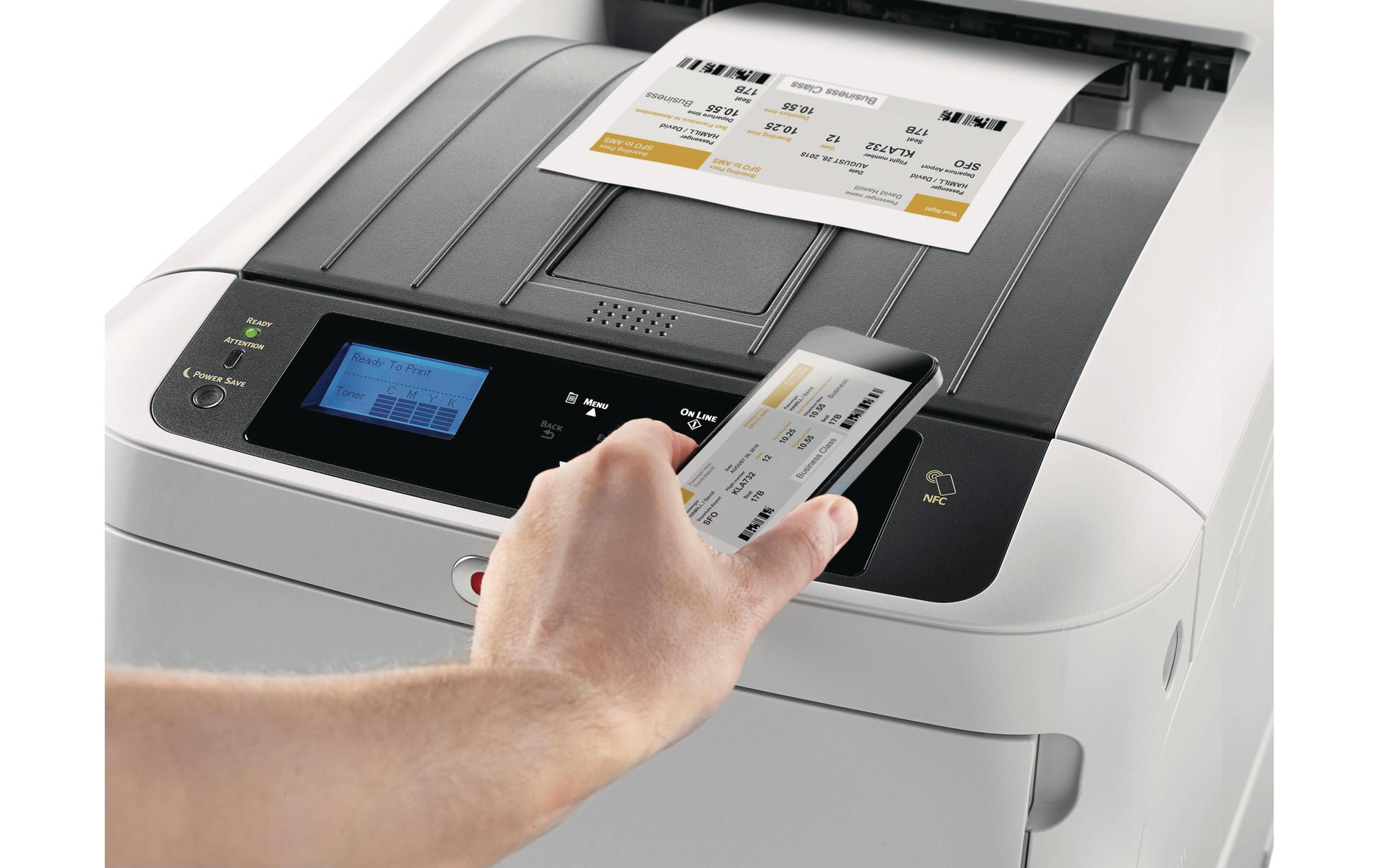 OKI C824dn – A3, Farbe, Duplex, 26 S./Min., 1200 × 600 dpi, USB, Papier: 400 Blatt