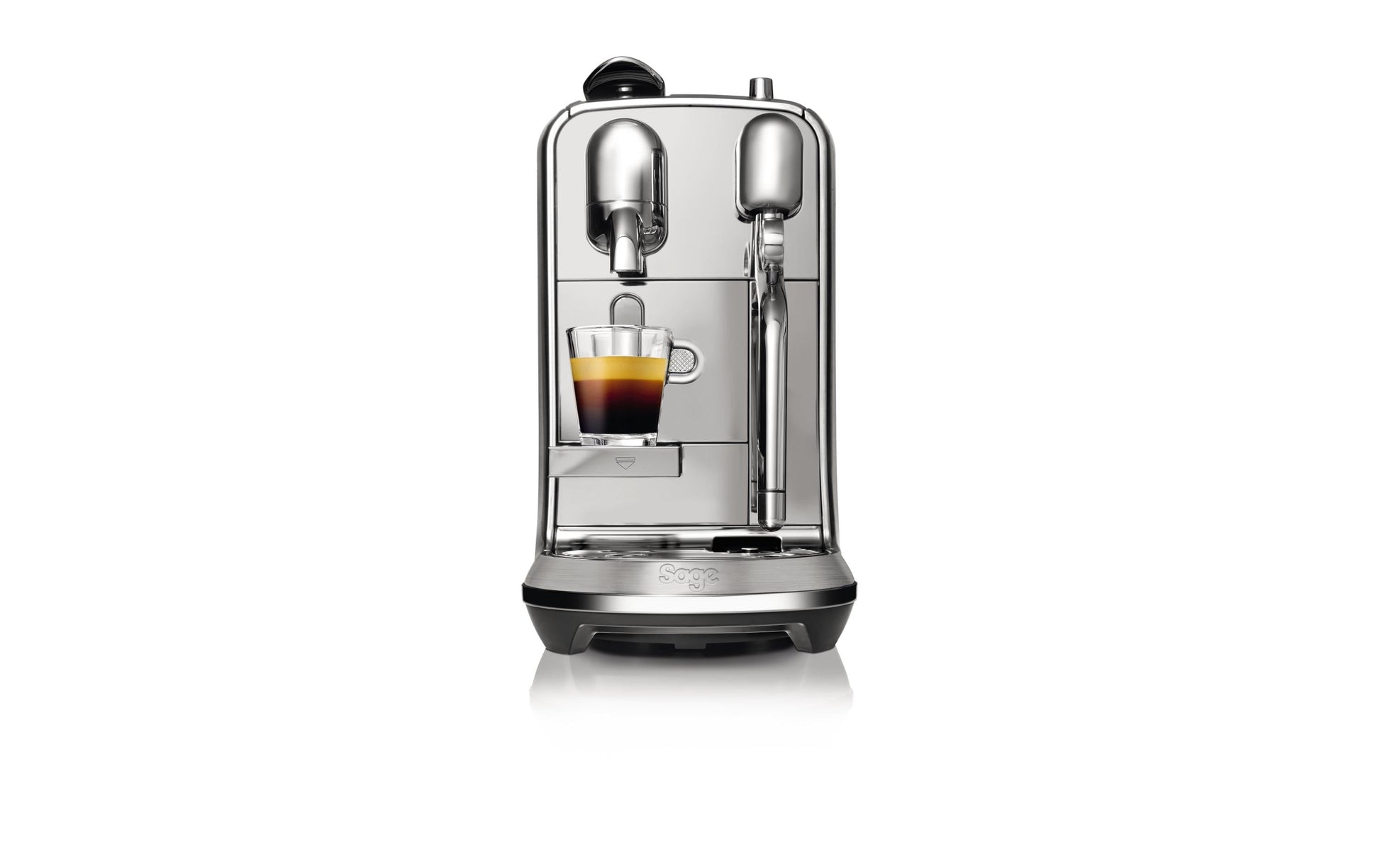 Sage Creatista Plus SNE800BSS4QEU1 Kapselmaschine – für Nespresso, 1,5 l, silber