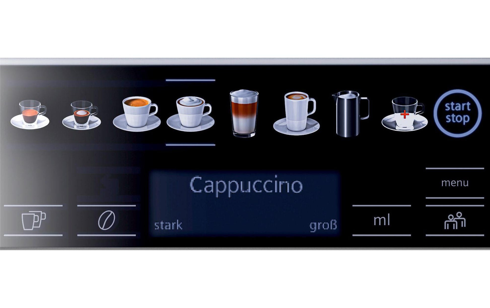 Siemens EQ.6 TE655503DE Kaffeevollautomat – 19 bar, 1,7 l, 300 g, Keramik-Mahlwerk, Schwarz