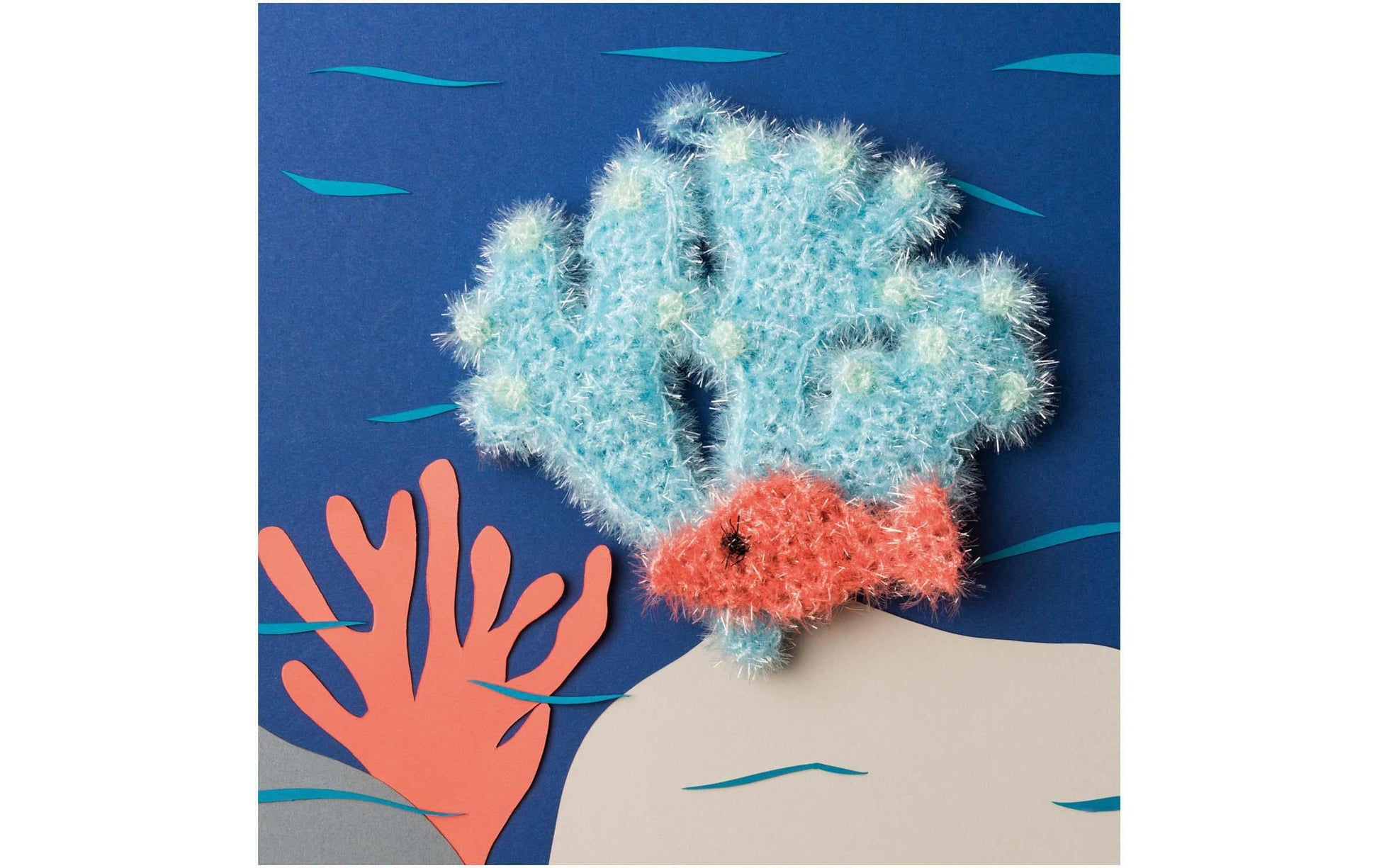 Rico Design Creative Bubble Garn Polyester Lila – 50 g, 90 m, Nadel 4 mm, 1 Stk.