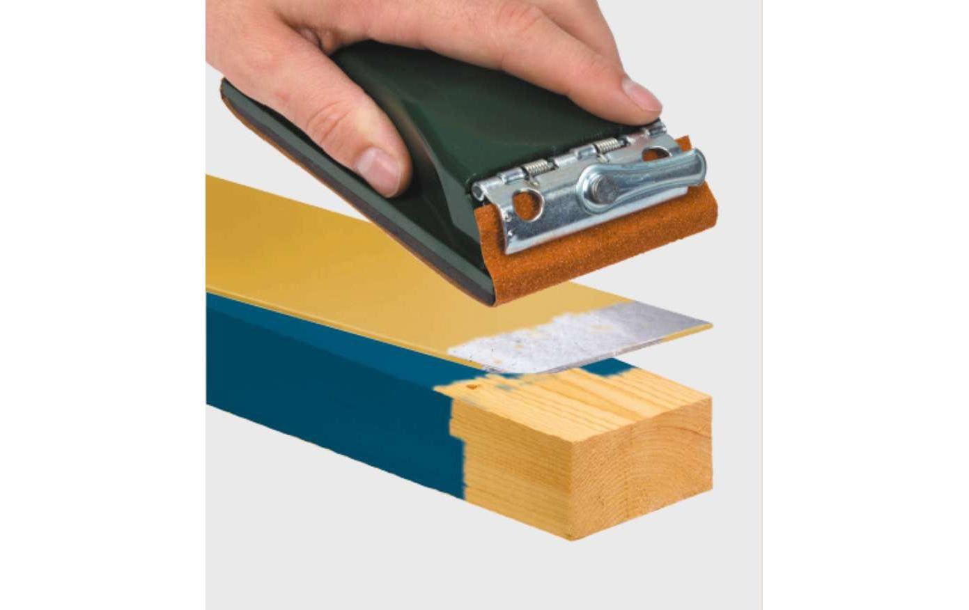 kwb Profi Handschleifer – 50-teilig, 93 × 230 mm, Körnung 60