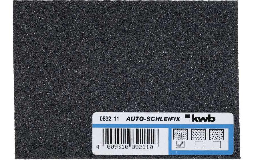 kwb Schleifschwamm 70 × 100 × 26 mm Siliciumcarbid – Schaum – für Farboberfläche