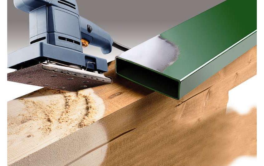 kwb Schleifpapier 93 × 230 mm – P240 – 10 Stk – für Schwingschleifer, Holz & Metall