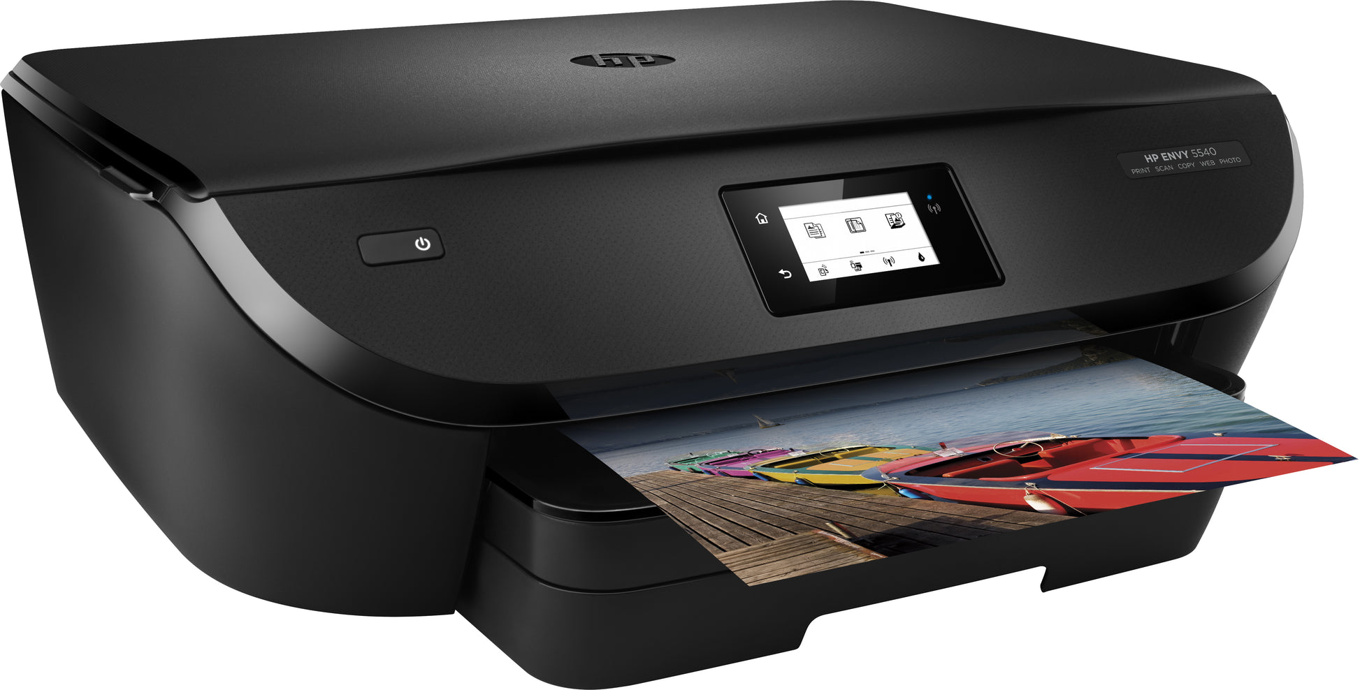 HP ENVY 5547 – Farbtintenstrahl-Multifunktionsdrucker, A4, 3-in-1, Duplex, ADF, WLAN, Touchscreen