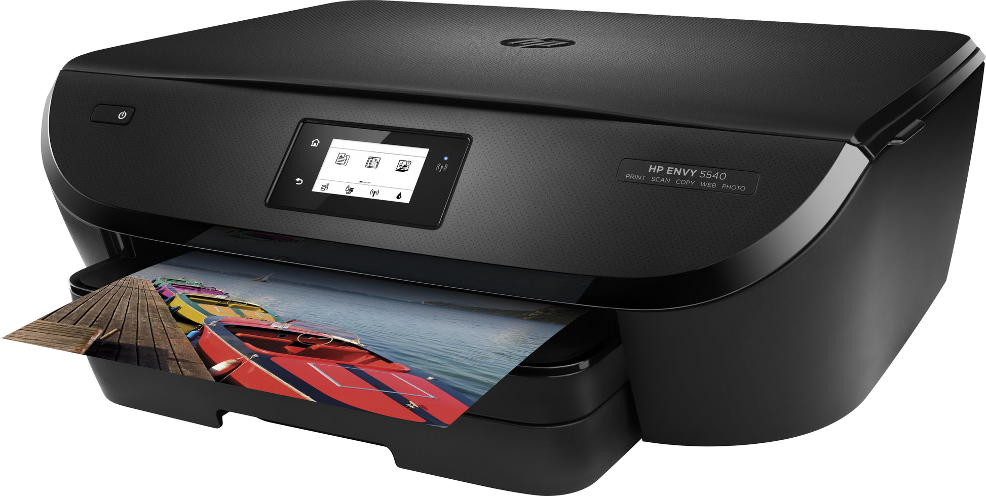 HP ENVY 5547 – Farbtintenstrahl-Multifunktionsdrucker, A4, 3-in-1, Duplex, ADF, WLAN, Touchscreen