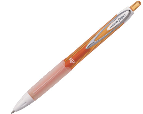 Uni-Ball Signo 207 Gelschreiber – orange, 0,5 mm, wasserfest, lichtbeständig, schnelltrocknend, Druck