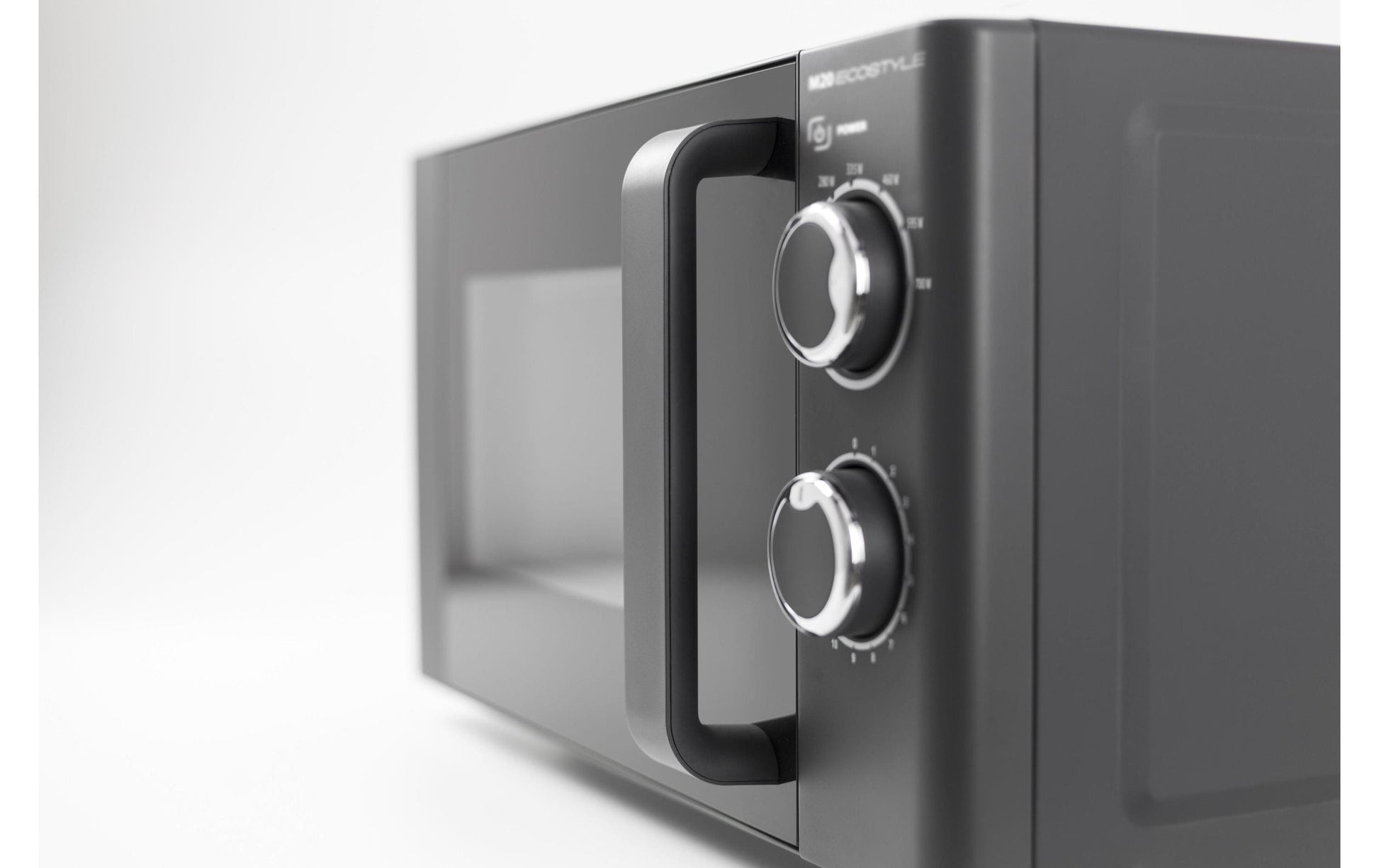 Caso Solo-Mikrowelle M20 Ecostyle – 20 l, 700 W – schwarz