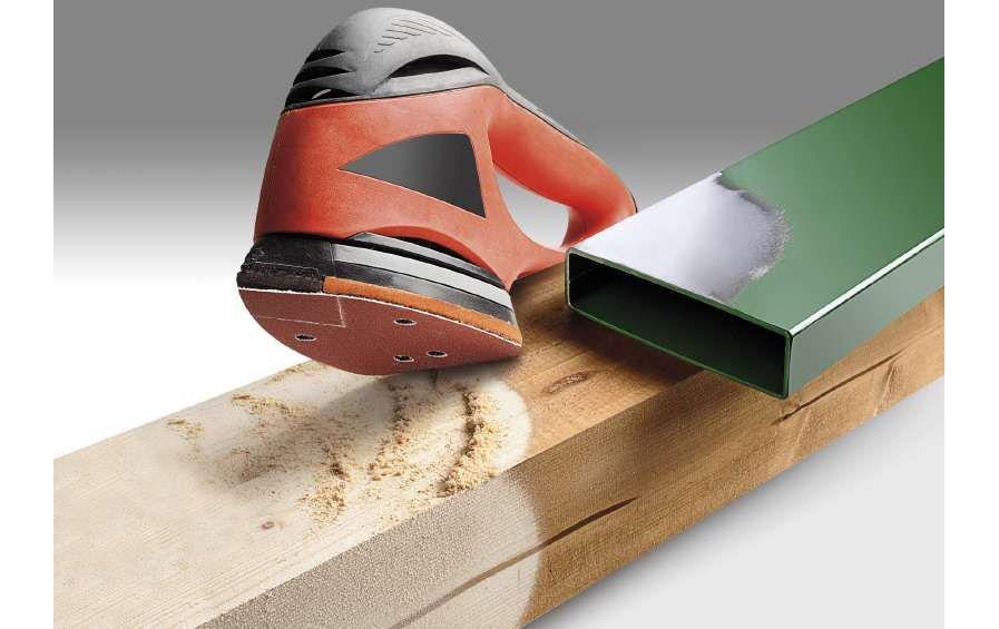 kwb Schleifpapier 96 × 136 mm P80/P120/P240 – 15 Stk – für Black & Decker, KA 1000-Mouse