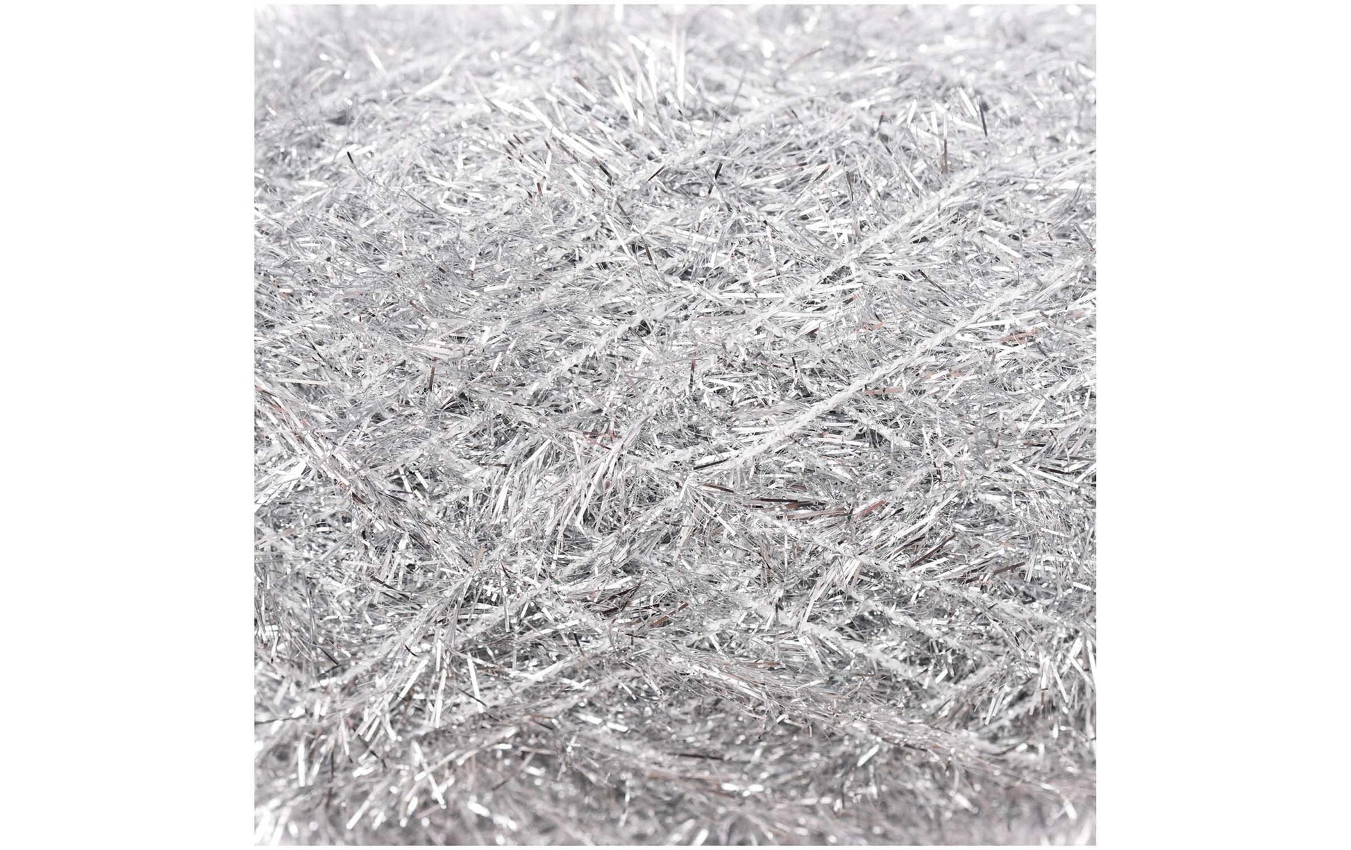 Rico Design Creative Bubble Garn Metallic Silber – 50 g, 90 m, 100% Polyester, Nadel 4 mm, 1 Stk.
