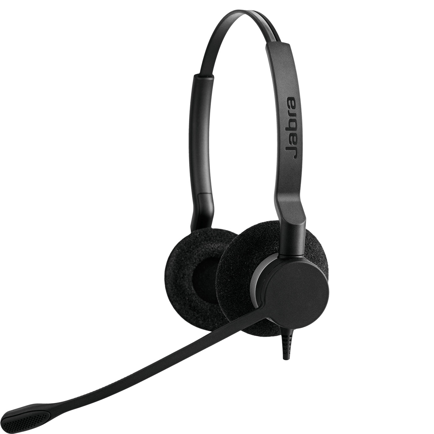 Jabra Biz 2300 Duo – Duo Headset, On-Ear – Kabelgebunden, Boom-Mikrofon mit Geräuschunterdrückung (PeakStop) –