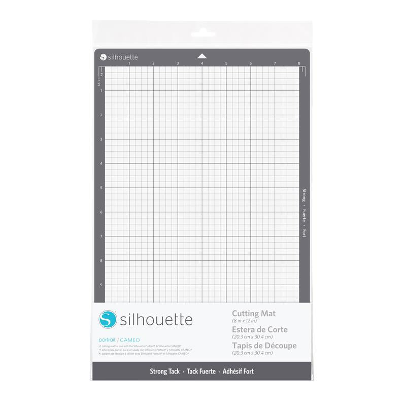 Silhouette Plotter-Matte – 20,3 × 30,5 cm – grau – für Silhouette Cameo 5 Plus