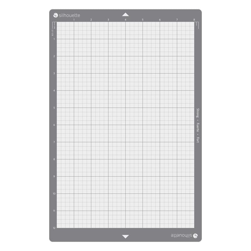 Silhouette Plotter-Matte – 20,3 × 30,5 cm – grau – für Silhouette Cameo 5 Plus