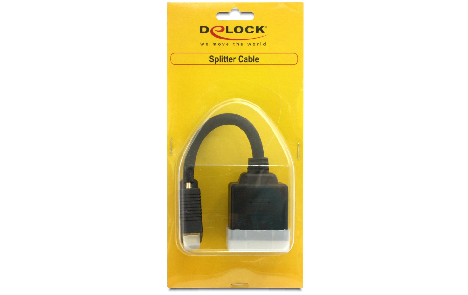 DeLOCK Adapter VGA (D-Sub) zu 2× VGA (D-Sub) – 0,2 m, passiv