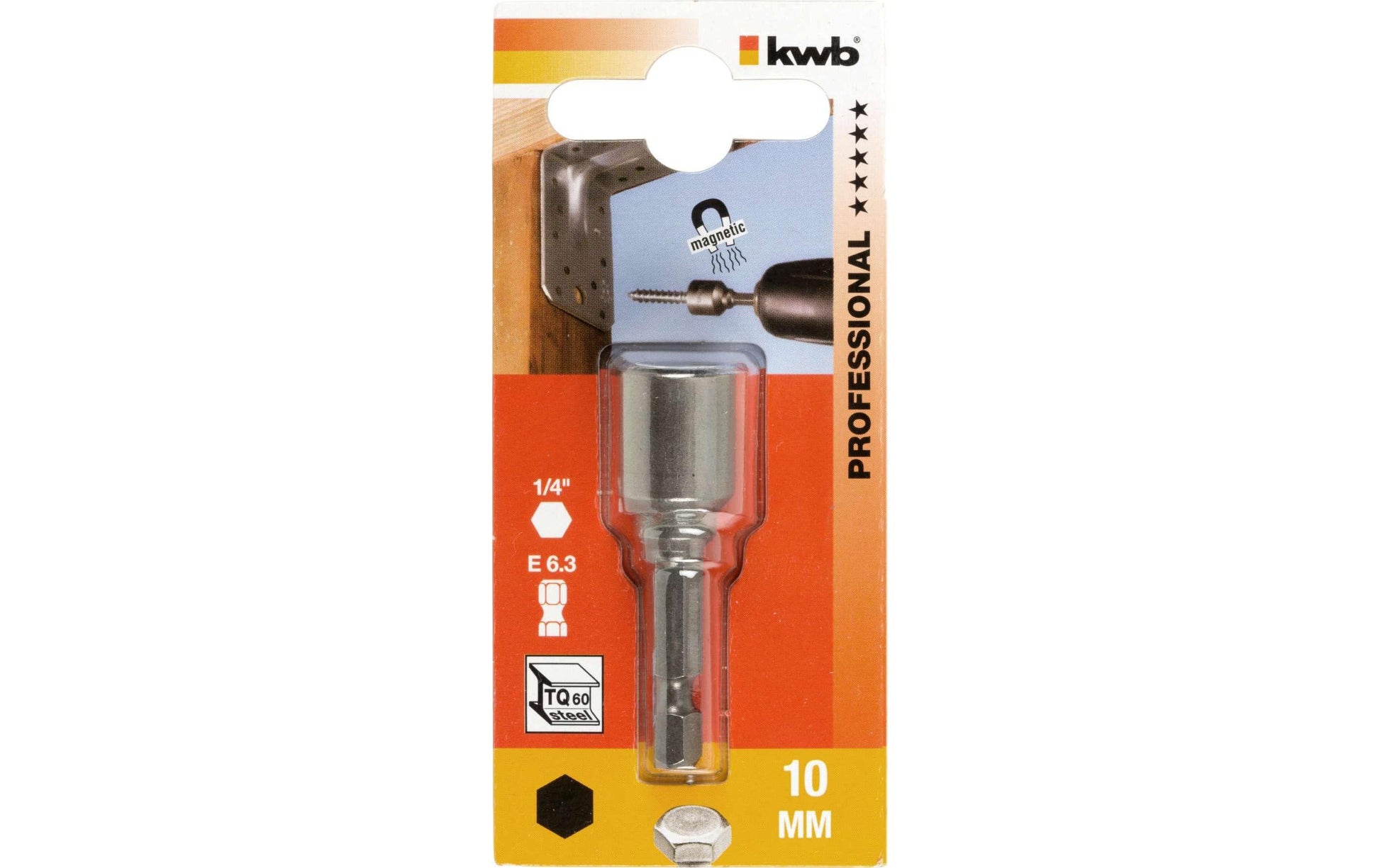 kwb Stecknuss 1/4" 10 mm – 102710