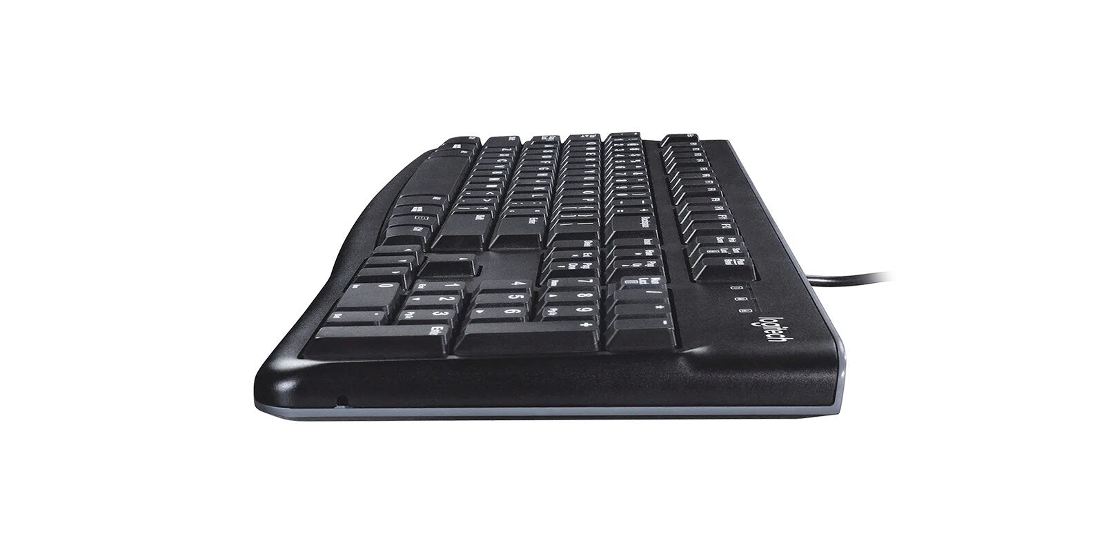 Logitech K120 – Tastatur, kabelgebunden (USB-A), FR-Layout (FR), Schwarz
