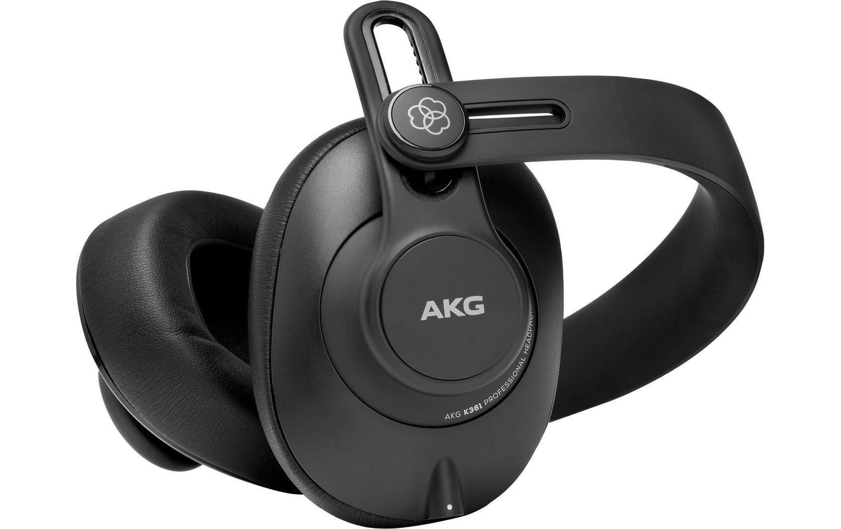 AKG K361 – Over-Ear Studiokopfhörer – Kabelgebunden, geschlossen, abnehmbares Kabel, 32 Ω – Schwarz
