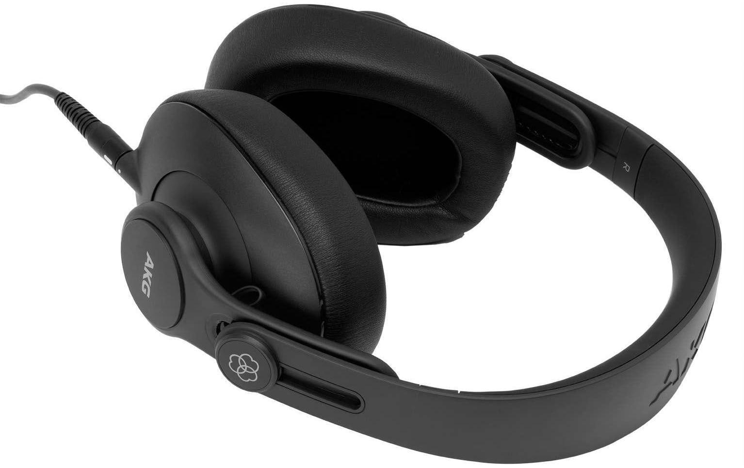 AKG K361 – Over-Ear Studiokopfhörer – Kabelgebunden, geschlossen, abnehmbares Kabel, 32 Ω – Schwarz