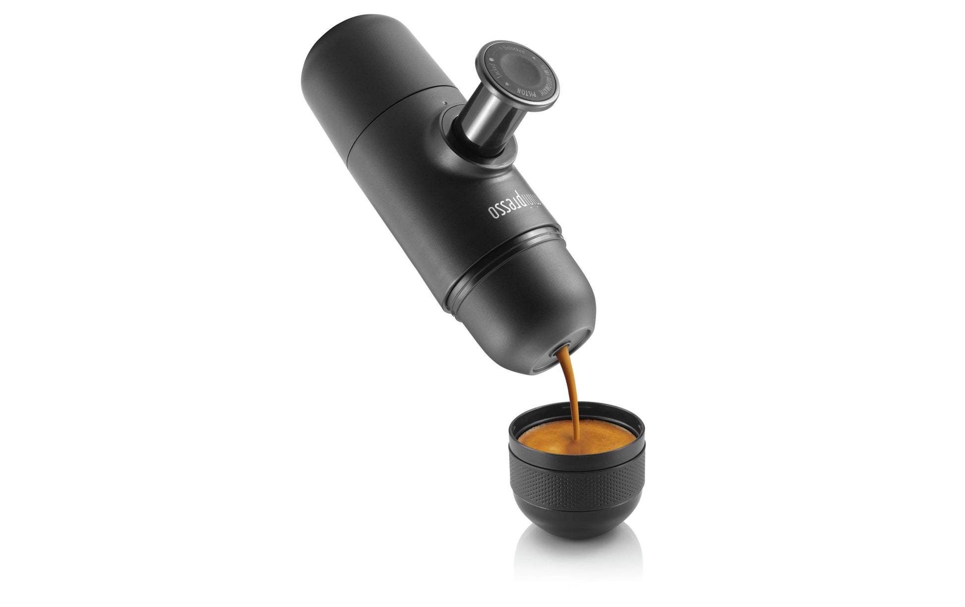 Wacaco Minipresso Kapselmaschine – für Nespresso, 0,1 l, anthrazit