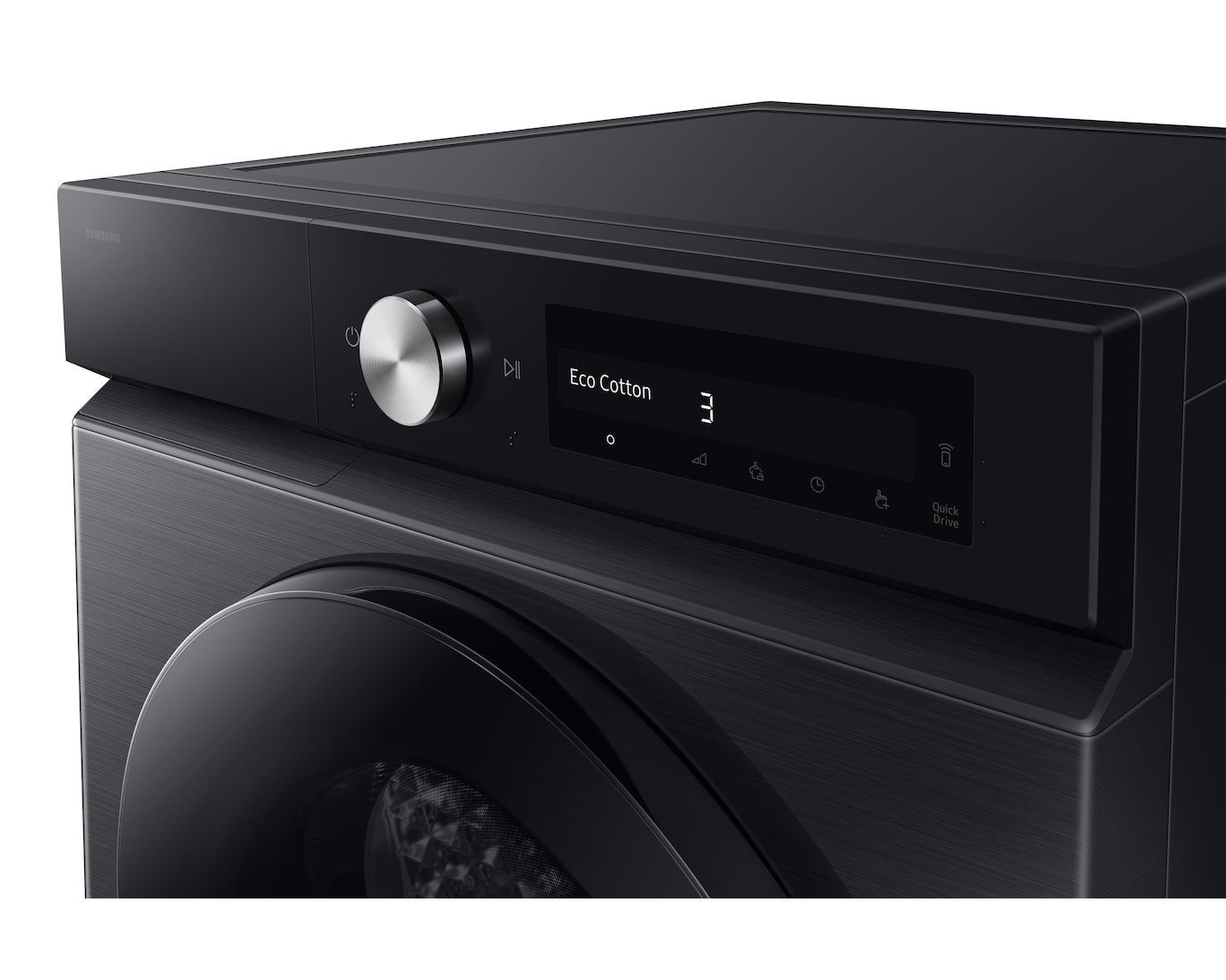 Samsung Wäschetrockner DV7400 – 9 kg, Wärmepumpe, Energieeffizienzklasse A – Schwarz