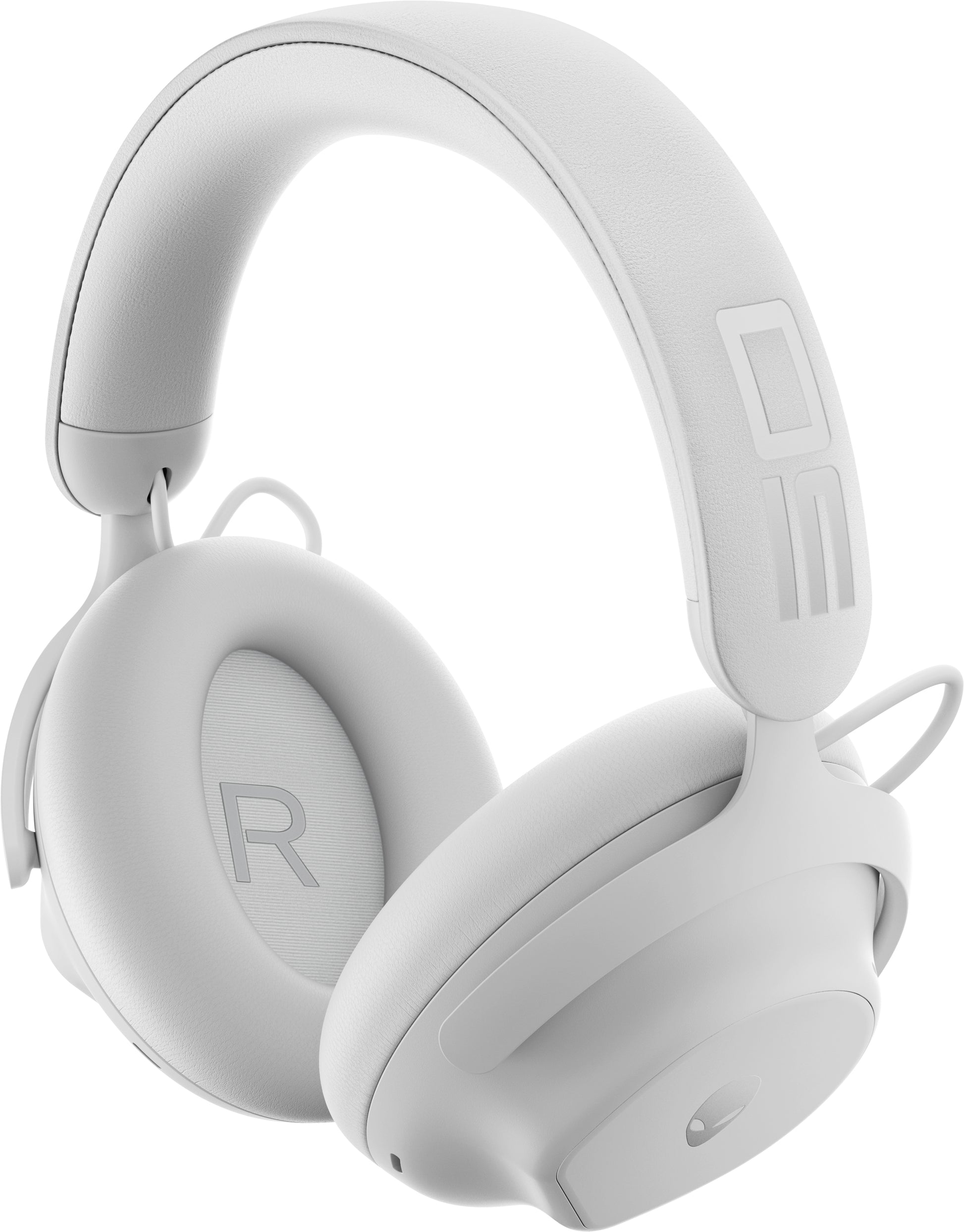 Alienware Pro Wireless Gaming-Headset – Over-Ear, Stereo, Kabel + BT, ANC, mit USB-C-Dongle, Schwarz/Weiss