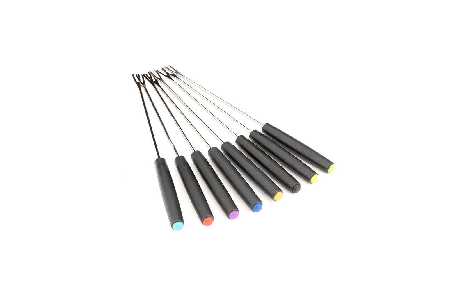 Gastroback Fondue-Set 42566 – Edelstahl, 1,8 l, 8 Personen, elektrisch – schwarz