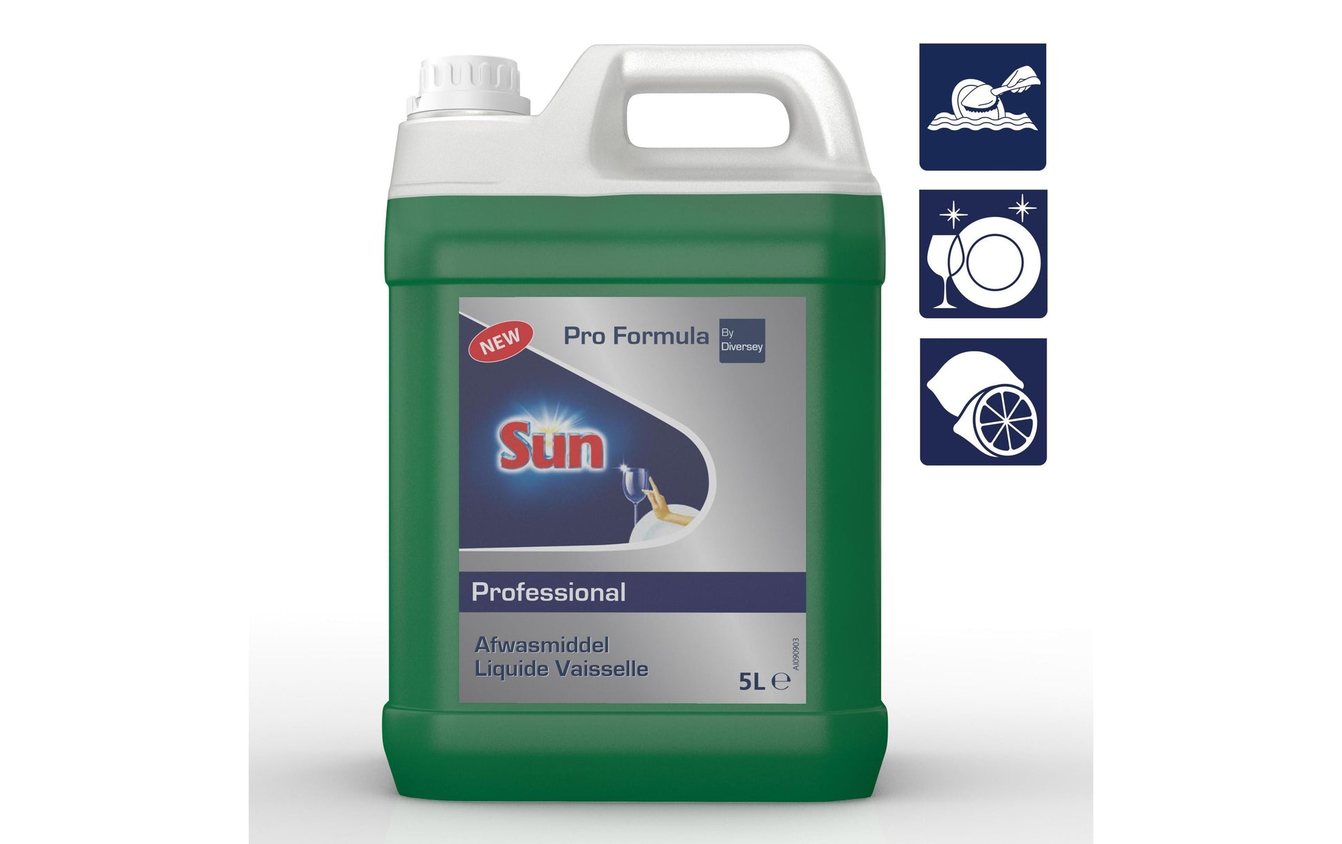 Sun Pro Formula Abwaschmittel Zitrone – 5 l