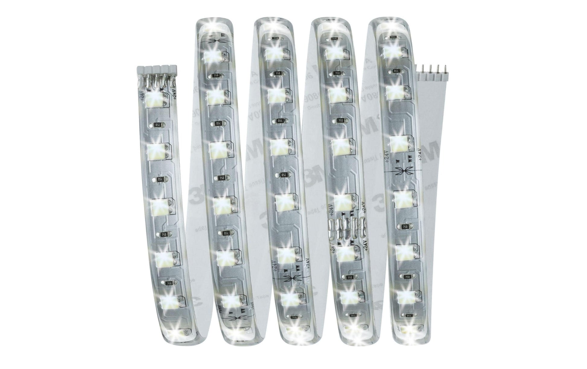 Paulmann LED-Strip MaxLED 500 TW – 1,5 m, 750 lm, 10 W, 3000–6500 K, dimmbar, silber