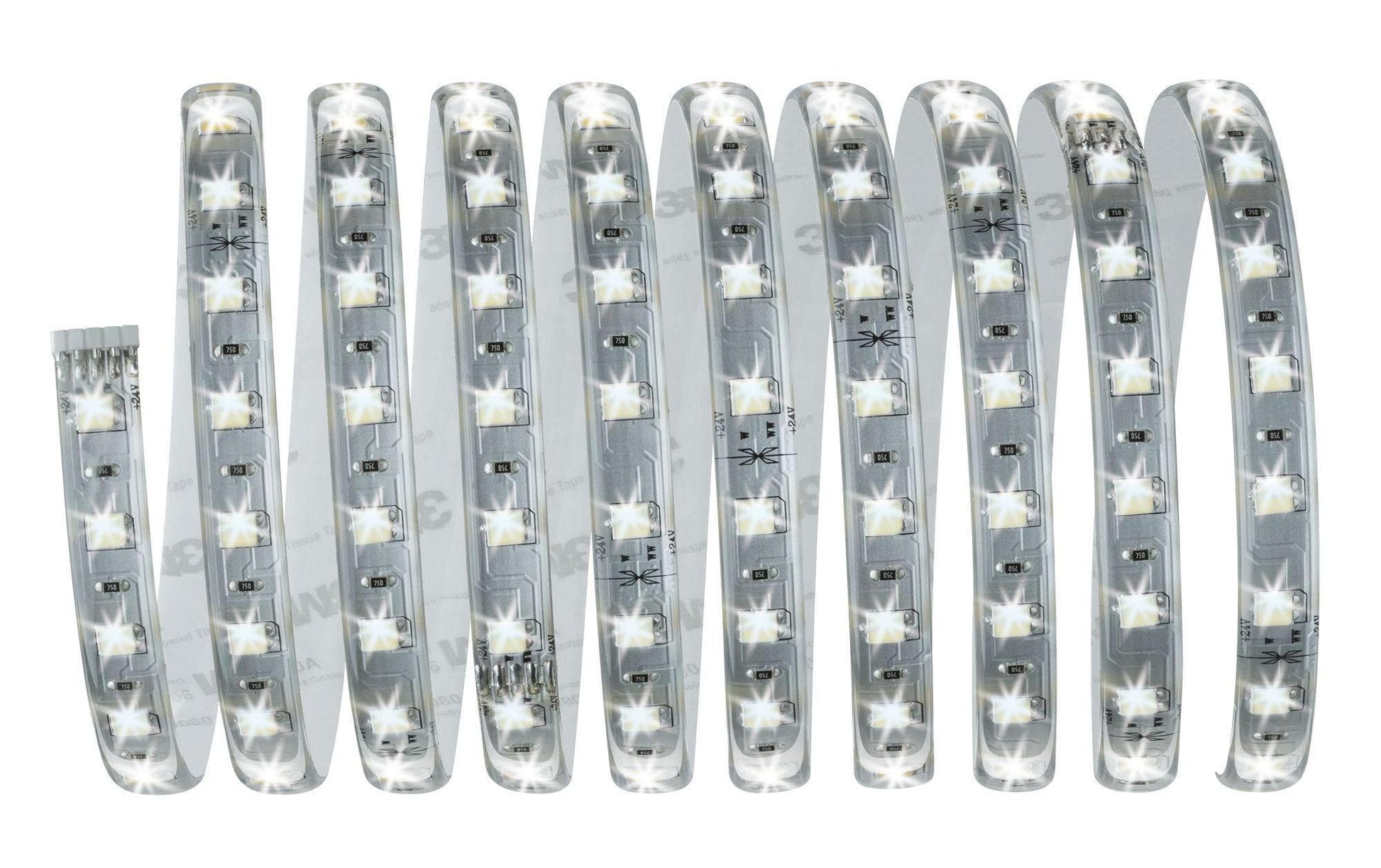 Paulmann LED-Strip MaxLED 500 TW – Starter-Set, 3 m, 1740 lm, 20 W, 3000–6500 K, dimmbar, weiss