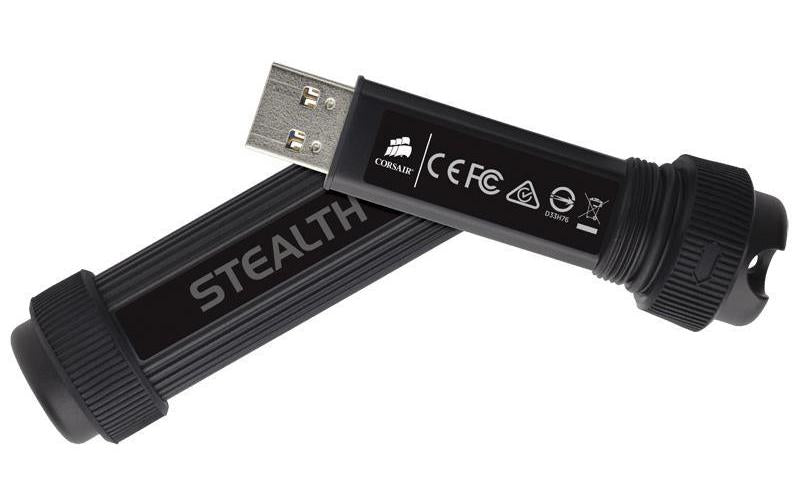 Corsair Survivor Stealth CMFSS3B-512GB – 512 GB USB 3.2 Gen 1-Stick, Aluminium, schockresistent, wasserfest