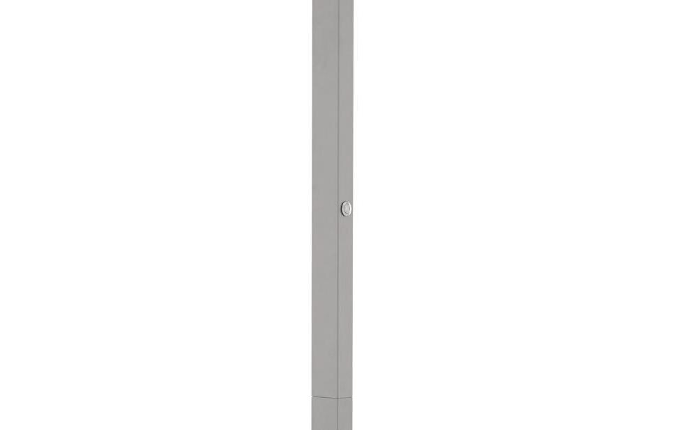EGLO LED-Stehleuchte Garabella – 196 cm, 10500 lm, 72 W, 4000 K, dimmbar, Sensor, silber
