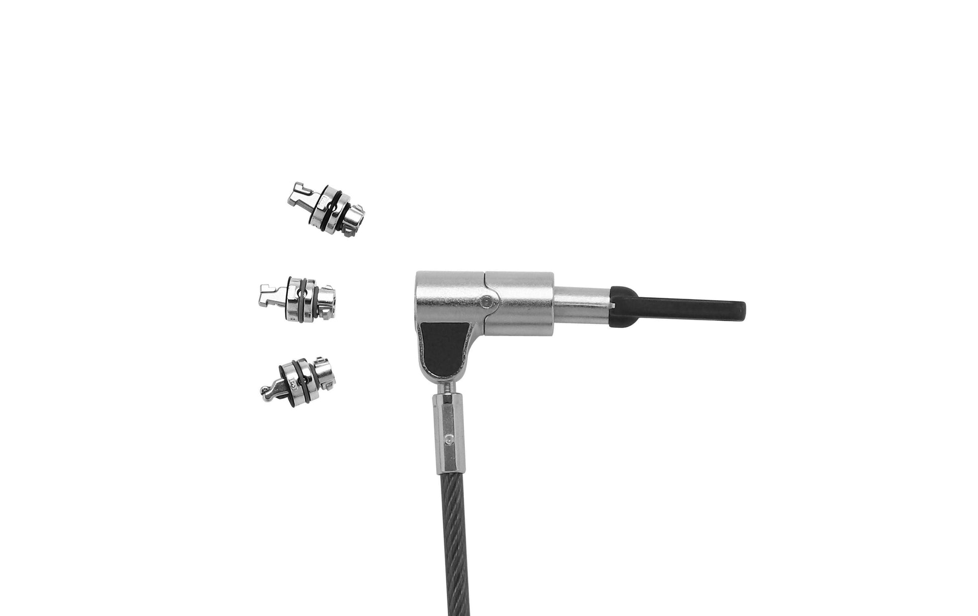 DICOTA Universal Sec Kabelschloss mit 3 Zubehörtaschen