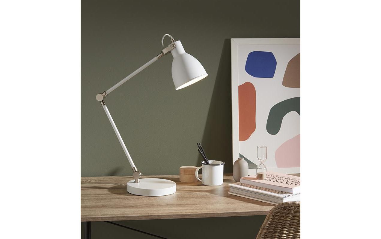 Markslöjd Tischleuchte House – E27, 40 W, 62 cm, Ein/Aus-Schalter – Edelstahl