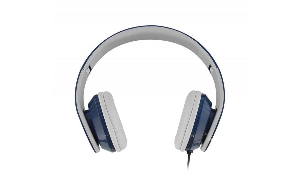 T'nB Stream On-Ear Kopfhörer – Kabel, 3,5 mm Klinke, Dunkelblau