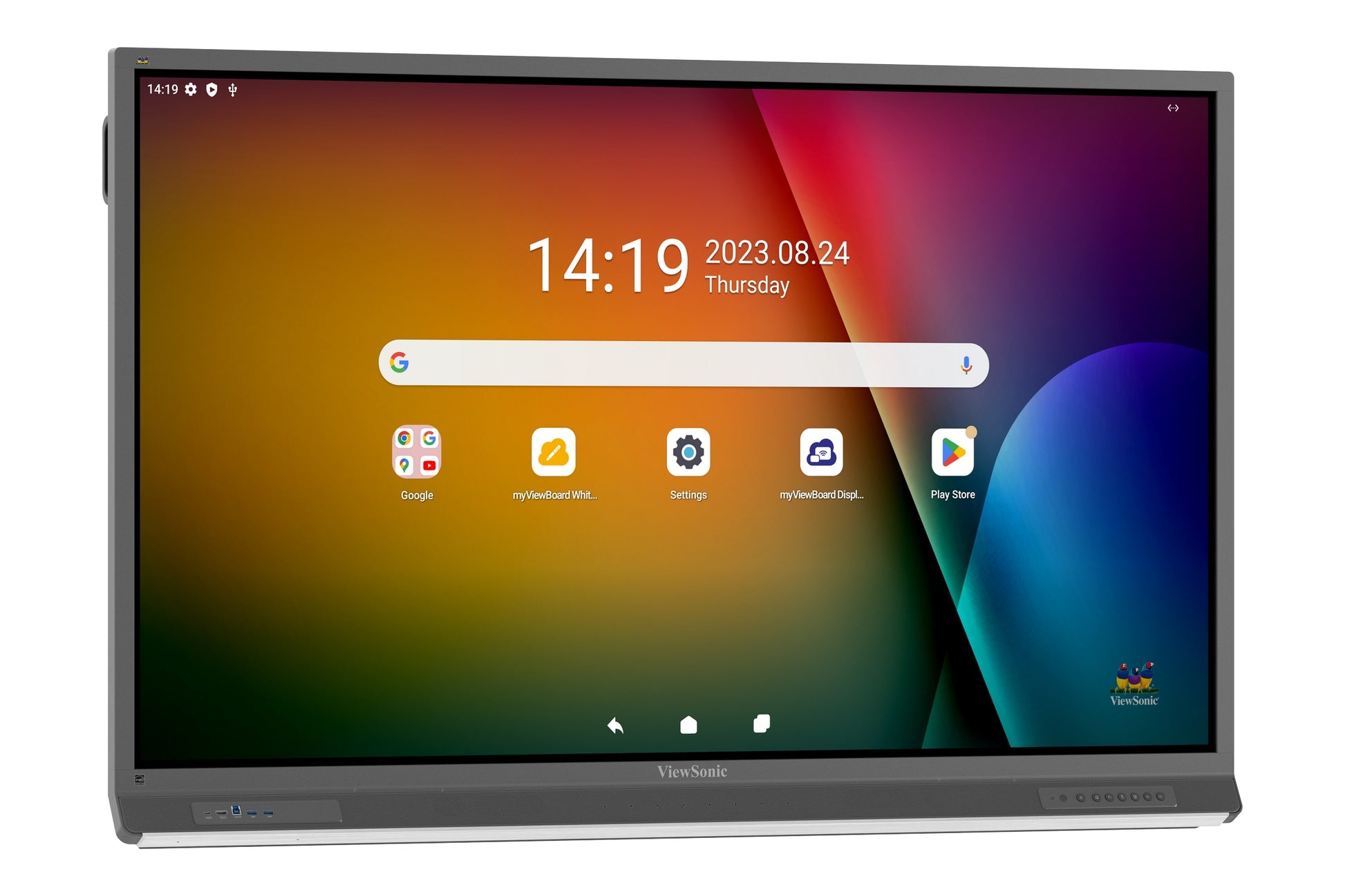 Viewsonic IFP6552-2F – Interaktives Touch-Display, 65", Ultra HD 4K, 400 cd/m²