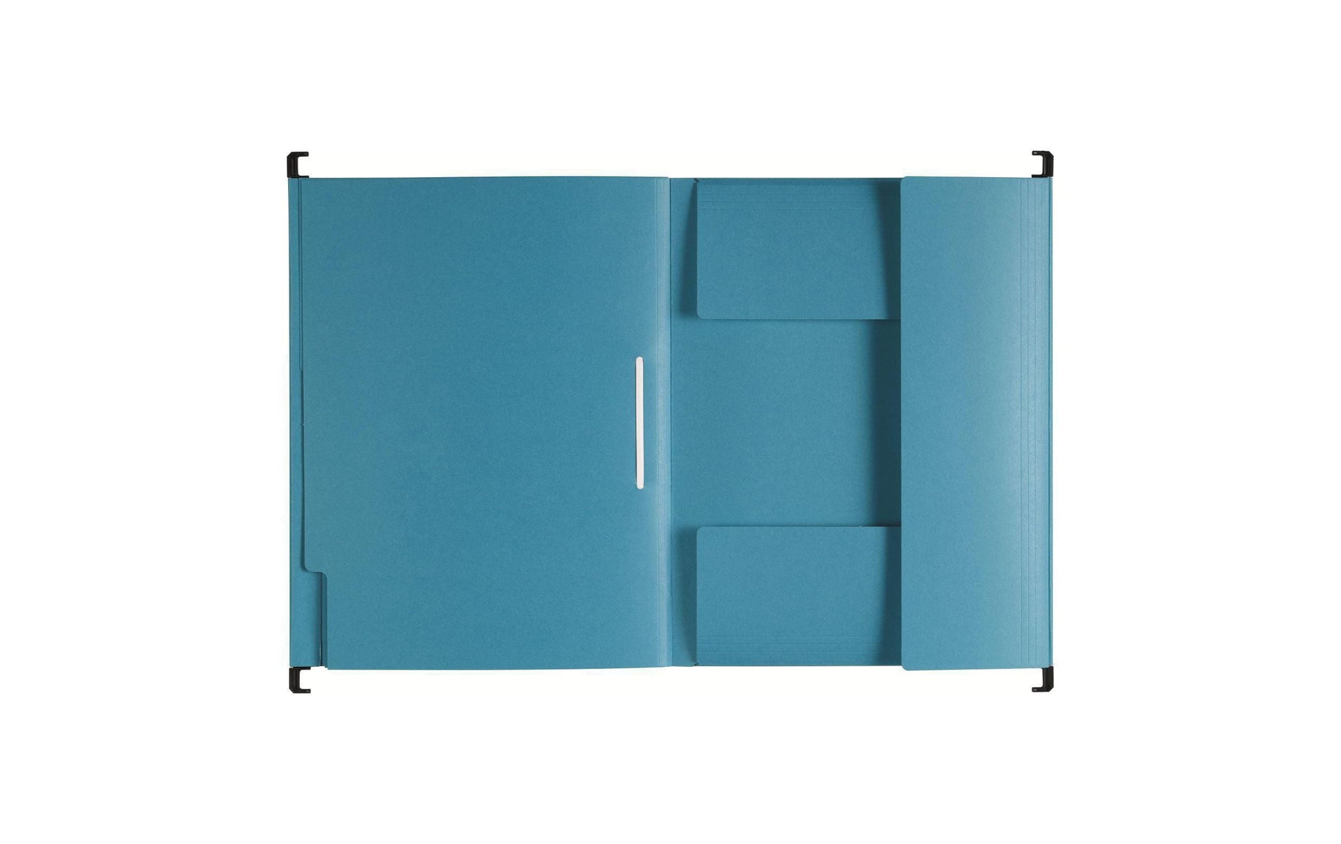 Pagna Hängeordner für A4 – Karton, Blau, 345 × 245 mm, mit Vordruck