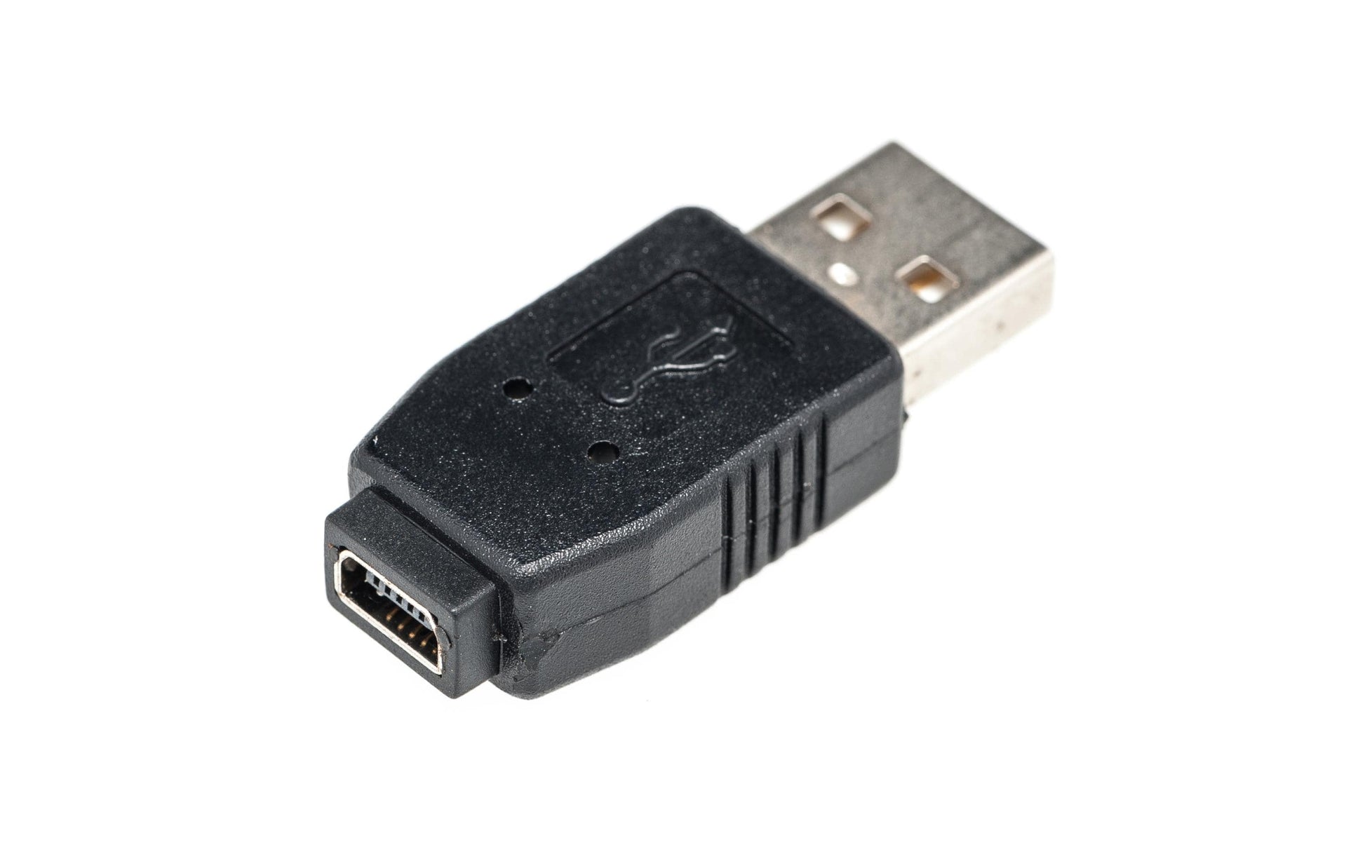 DeLOCK Adapter USB-A zu Mini-USB-B – USB 2.0 (480 Mbit/s), Schwarz