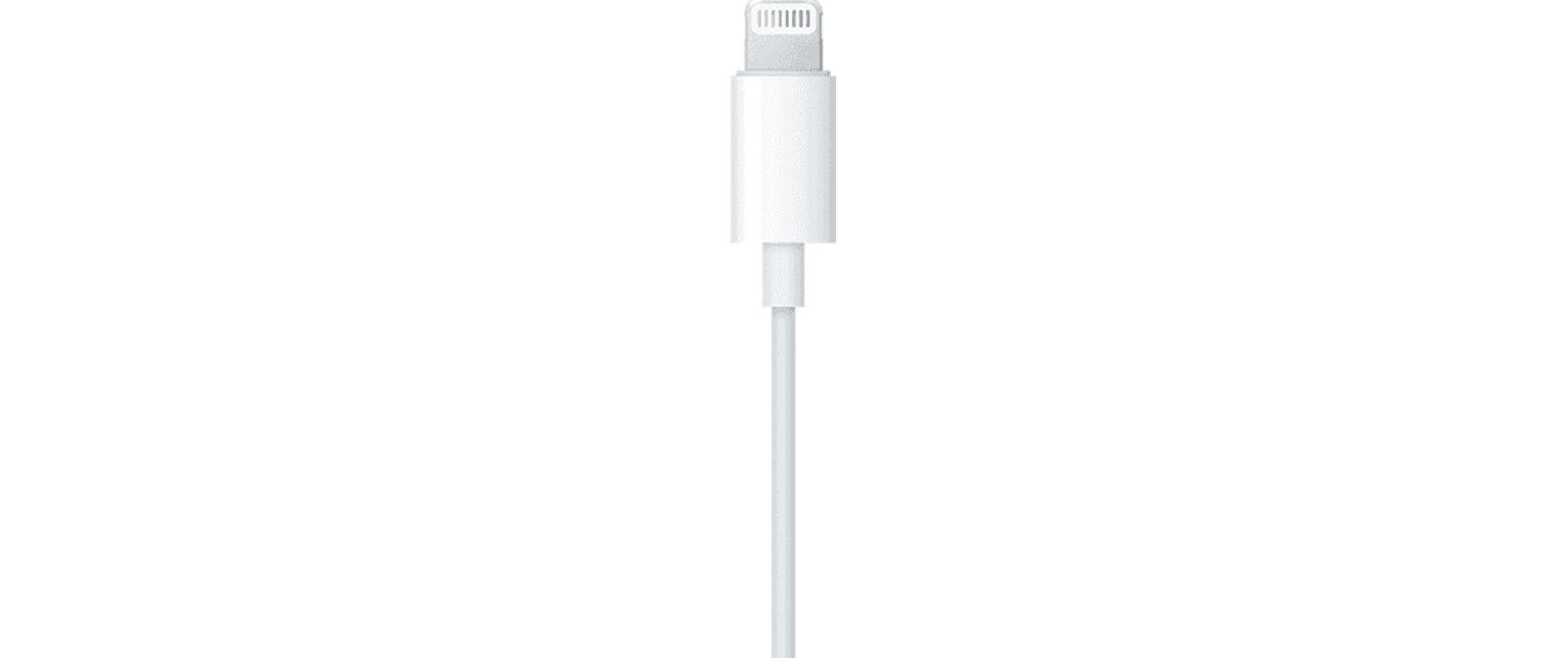 Apple EarPods mit Lightning-Connector – In-Ear Headset – Lightning, mit Fernbedienung und Mikrofon – Weiss