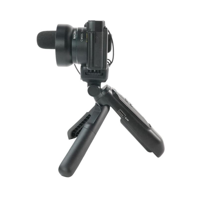 AgfaPhoto Realishot VLG-4K – Vlogging-Kamera, 4K, Klapp-Display, 3,0" Display, Schwarz
