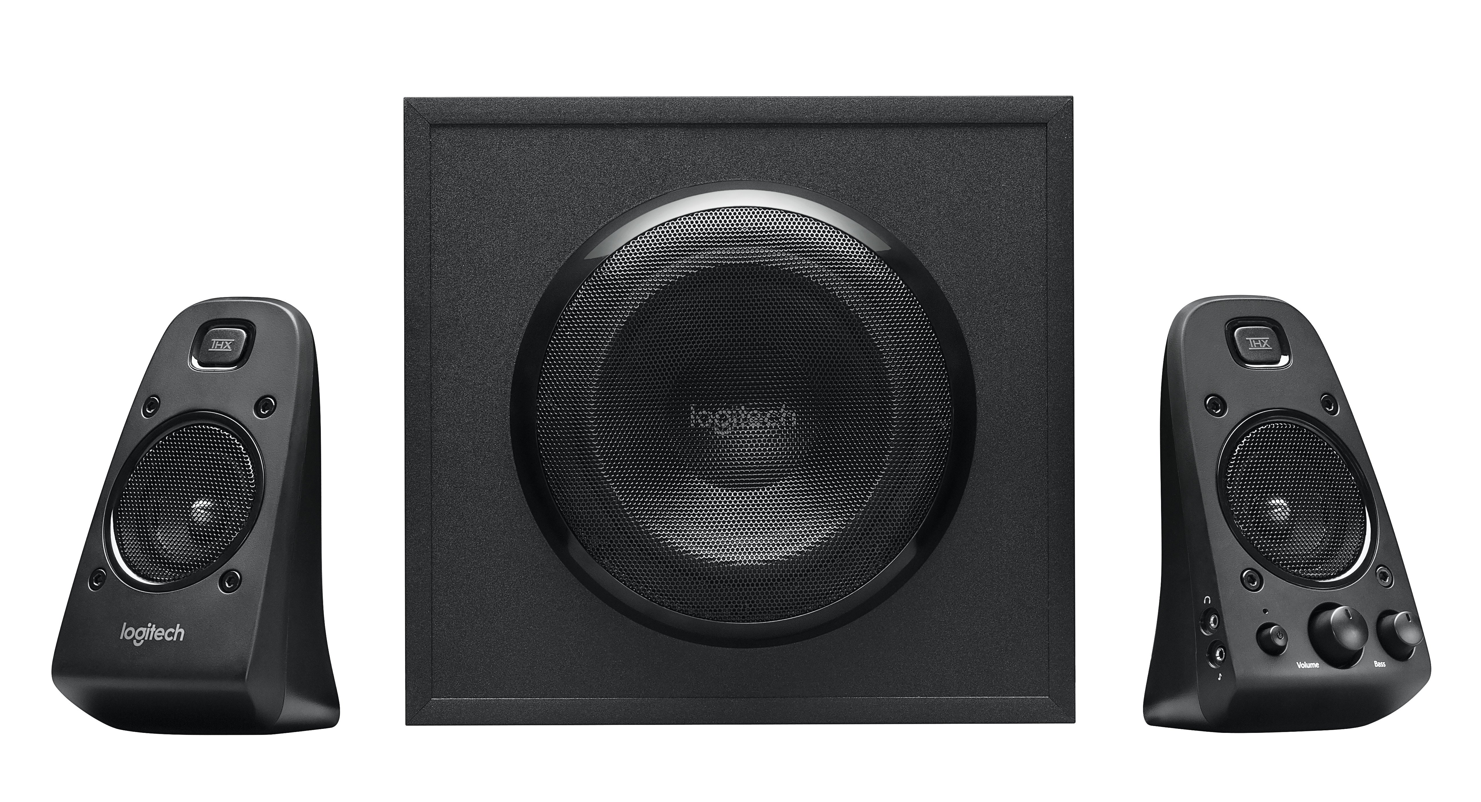 Logitech Z623 – PC-Lautsprecher – 2.1, 200 W, 3,5 mm, Schwarz