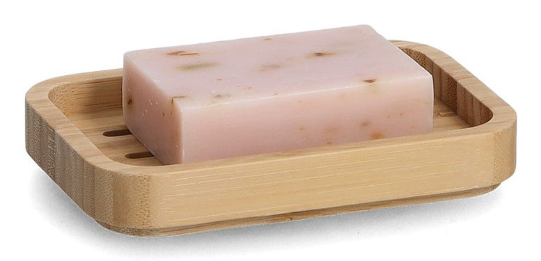 Zeller Present Seifenschale – Bambus, 13×9×2 cm, Braun