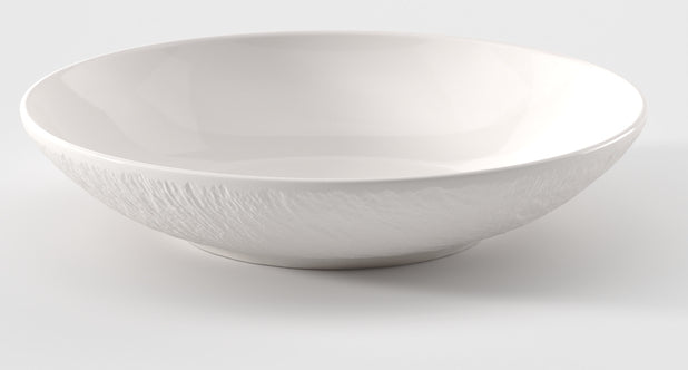 Villeroy & Boch Suppenschüssel Manufacture – 430 ml, Ø 23,5 cm, Porzellan, Weiss, spülmaschinenfest