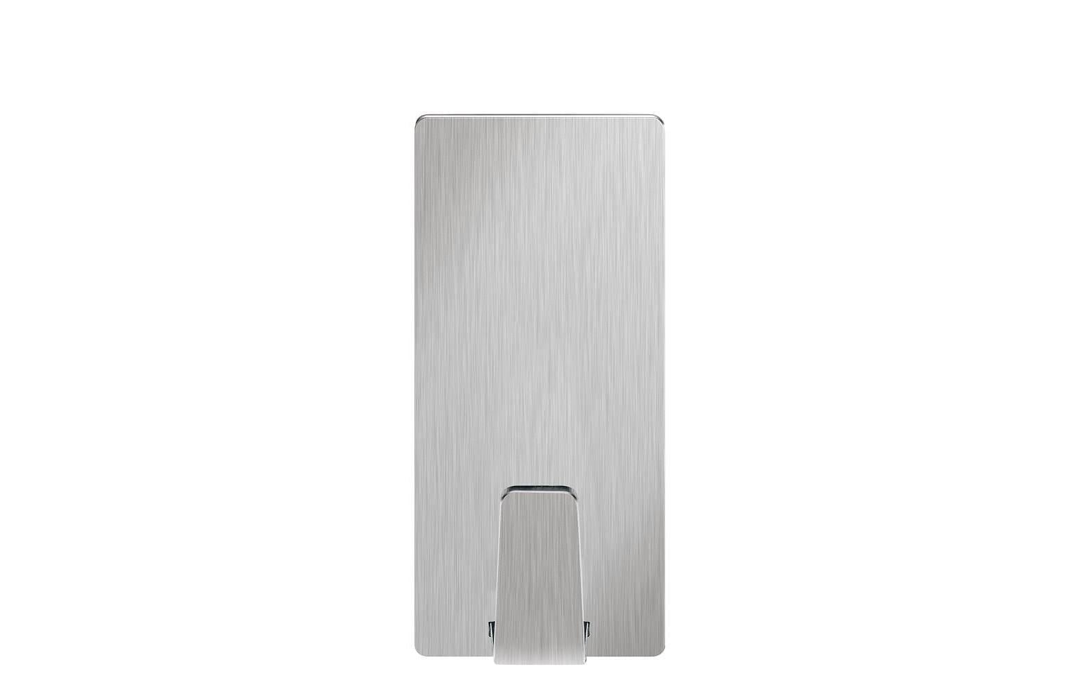 TESA Klebehaken – Edelstahl, 2 kg, Klebestreifen, Silber
