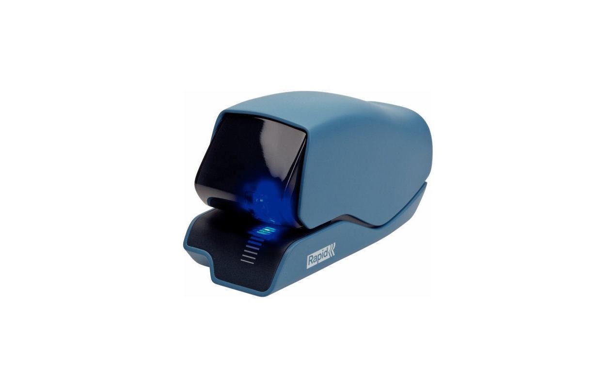 Esselte Supreme 5025e – Elektrischer Hefter, 25 Blatt, Blau