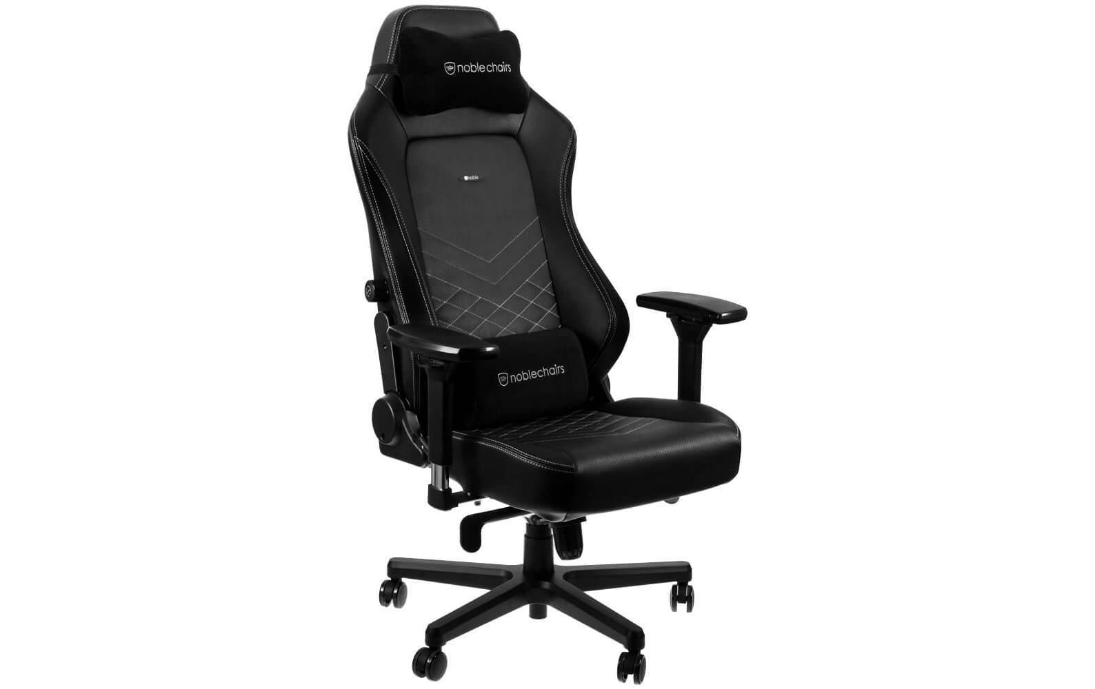Noblechairs Konferenzstuhl Hero – 57×55×137 cm, weiss/schwarz
