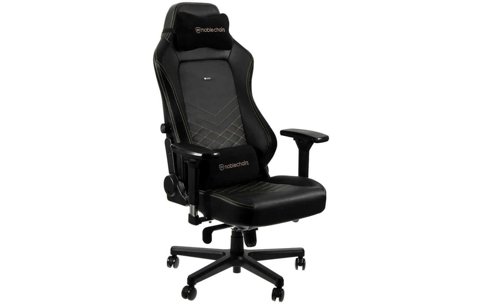 Noblechairs Konferenzstuhl Hero – 57 × 55 × 137 cm, gold