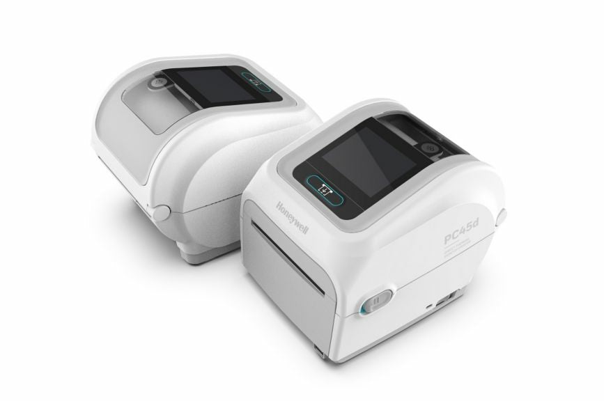 Honeywell PC45D – Etikettendrucker, Thermodirekt, bis 108 mm, LCD, USB, WLAN, Bluetooth, LAN, RS-232, 203 dpi